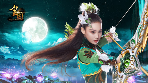 9377《皇图》福利玩法 张馨予舔屏级壁纸放送