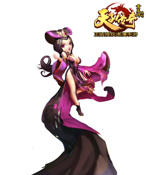 二十年经典港漫手游重现 《天子传奇》原画首曝
