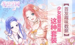 《花语学园》首发趣味数据：少女最爱竟是这种