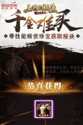 千金难买《三国群英传-霸王之业》带技能稀世珍